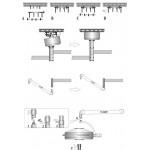 KWS 72LED歯科手術用無影灯照度の深さ調整可能KD-2072D-2(ダブルヘッドライト天井取付け)