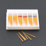 5Pack/300Pcs Dentsply Maillefer Protaper歯科ガッタパーチャポイントチップF1-F3
