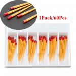 5Pack/300Pcs Dentsply Maillefer Protaper歯科ガッタパーチャポイントチップF2