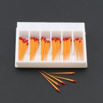 5Pack/300Pcs Dentsply Maillefer Protaper歯科ガッタパーチャポイントチップF2