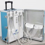 Greeloy GU-P204S 歯科用ポータブル診療ユニット (コンプレッサー + サクション + スリーウェイシリンジ + ハンドピースチューブ)