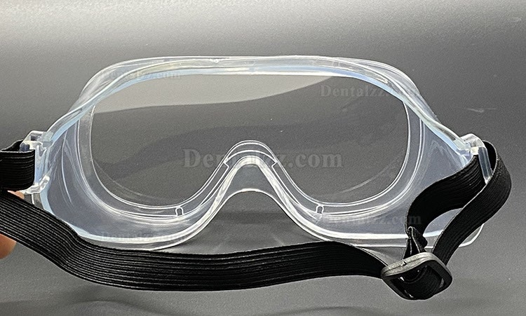 5Pcs 医療用ゴーグル 保護メガネ 曇り止め 防護用アイゴーグル保護眼鏡 防塵 飛沫カット ウイルス細菌飛沫対策