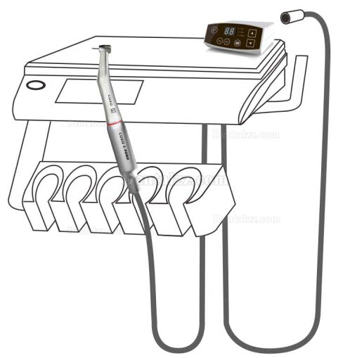 135℃温度で滅菌できます（マイクロモーターのみ）