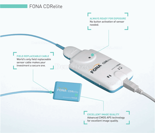 FONA® CDRelite®歯科用デジタルＸ線センサー