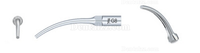 Woodpecker® G8超音波スケーラー用チップ（クラウン除去用、EMS/UDSと交換、5本入）