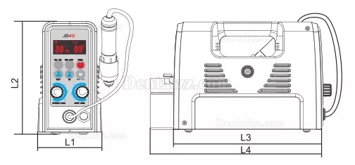 JD4G 30000RPM 高精度ブラシレスマイクモーター ウォータージェット研磨機