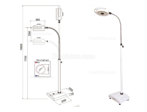 KD-2012D-3医療手術用LED無影灯(土台付き、スタンド式)