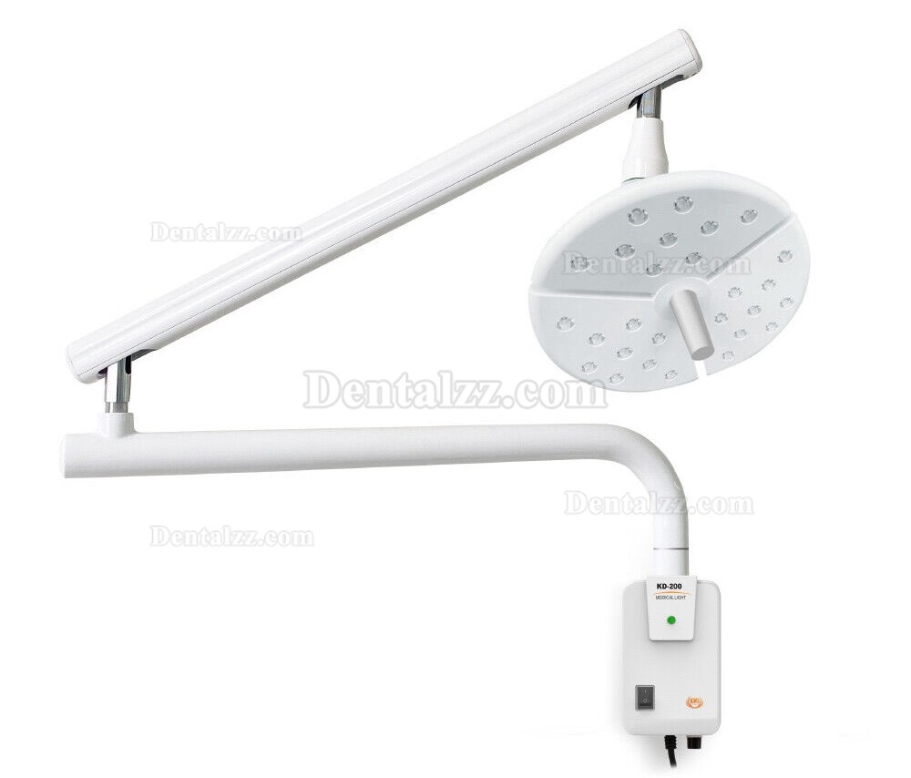 KWS KD-2018B-1 36W Dental LED Shadowless Lamp Wall-Mounted Surgical Light CE