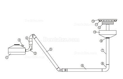 KWS® KD-2012D-3C歯科手術用LEDライト・照明器(天井に取り付け)