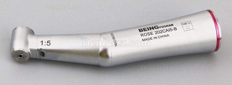 Being® Rose202-CAI5B歯科用5倍速コントラアングルハンドピース-照明機能あり-増速内部注水