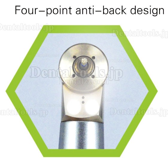 Westcode® 歯科用2個LED電球付きライトタービンハンドピース(ミニヘッド)