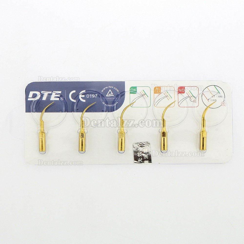 10Pcs Woodpecker GD1T 超音波スケーラーチップ スケーリング用チップ DTE Satelec対応