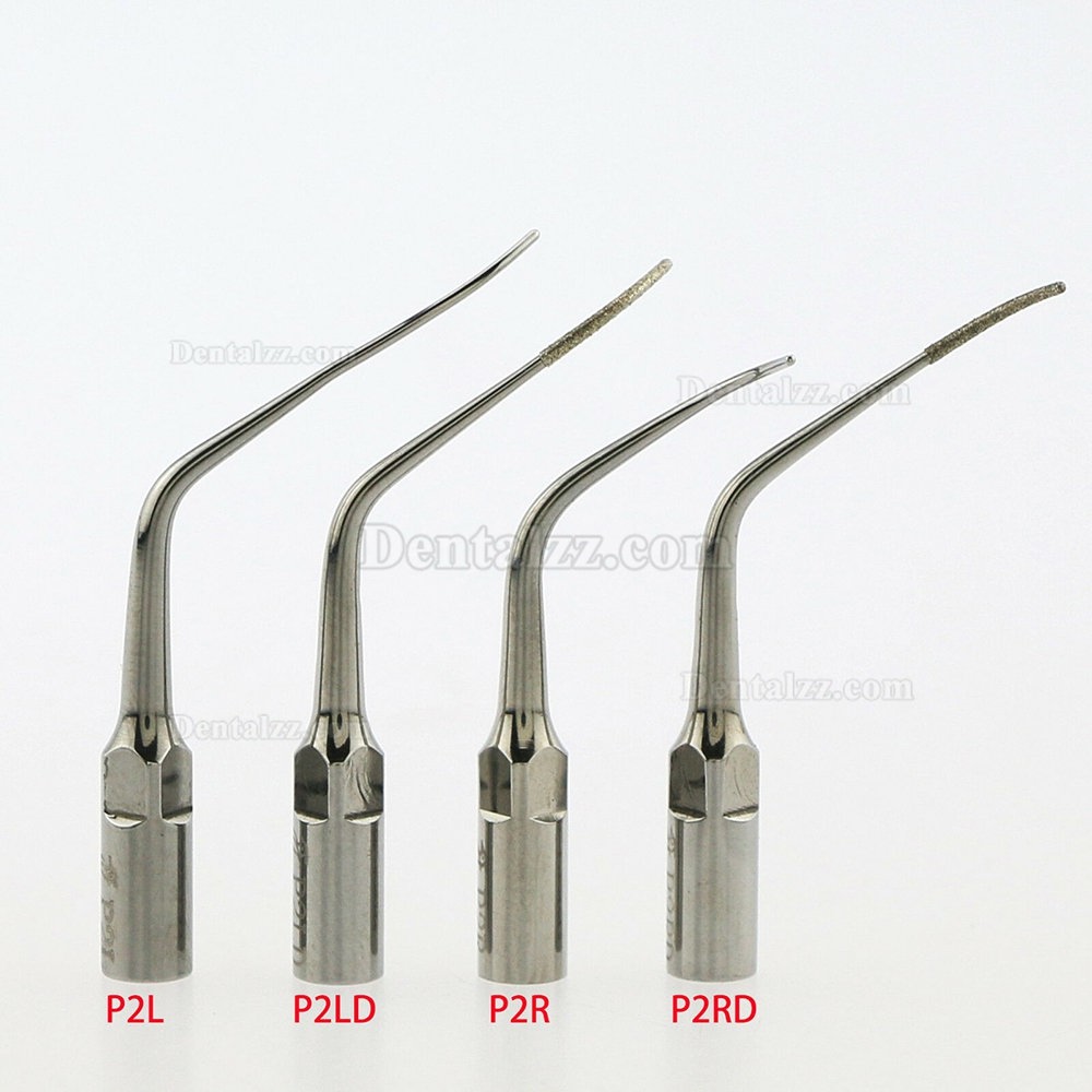 10Pcs Woodpecker 歯科用超音波スケーラーチップ P2L P2R P2LD P2RD EMS UDS対応